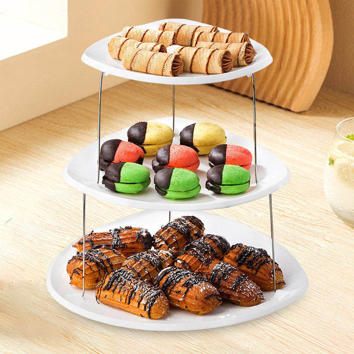 BowLift | Collapsible Party Tray, 3 Tier