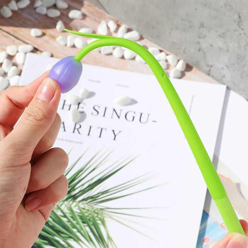 Color changing tulip ballpoint pens | Bowlift
