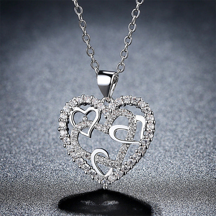 BowLift | Necklace with interlocking hearts