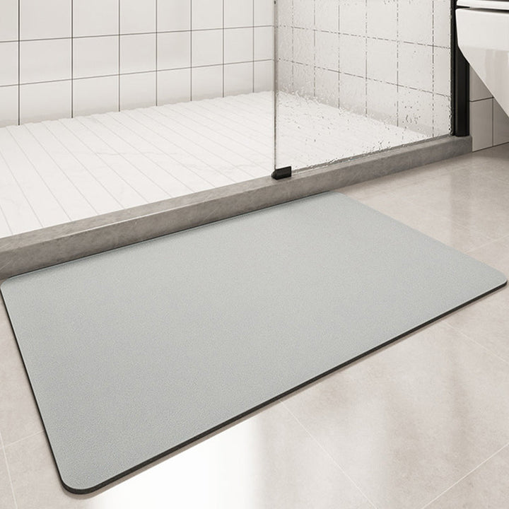 Solid Color Anti-Slip Bath Mat Soft Quick-Dry Washable Shower Mat | Bowlift