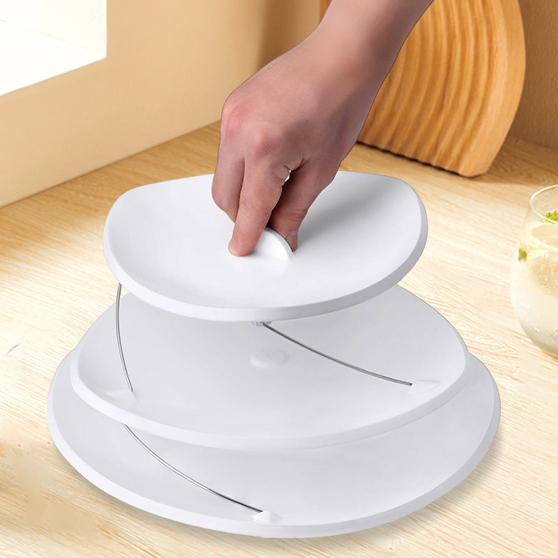 BowLift | Foldable Party Tray, 3-Tier