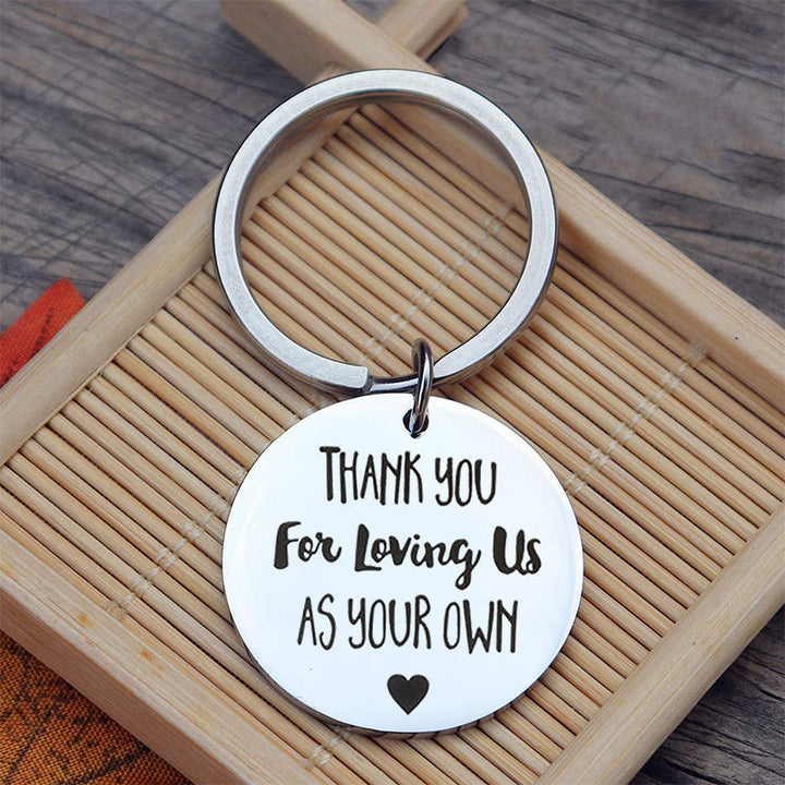 BowLift | Thank you for loving us Stainless Steel Keychain
