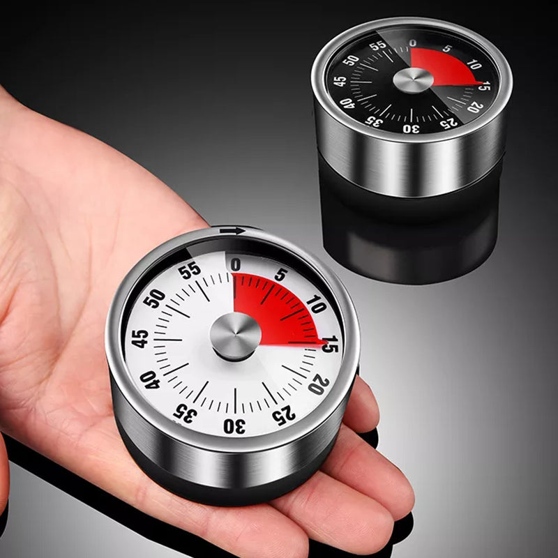 BowLift | Stainless Steel Kitchen Clock