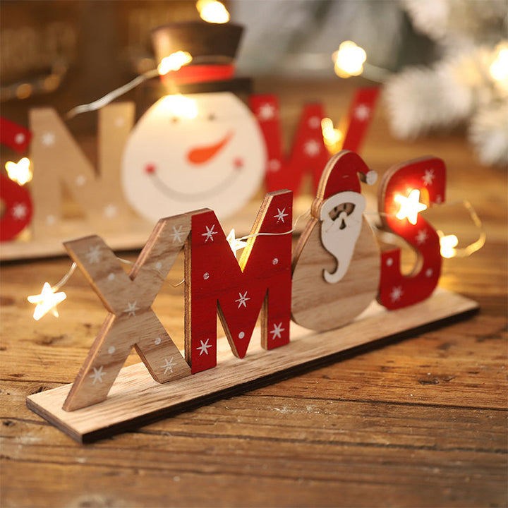 BowLift | Wooden Painted Christmas Decorations