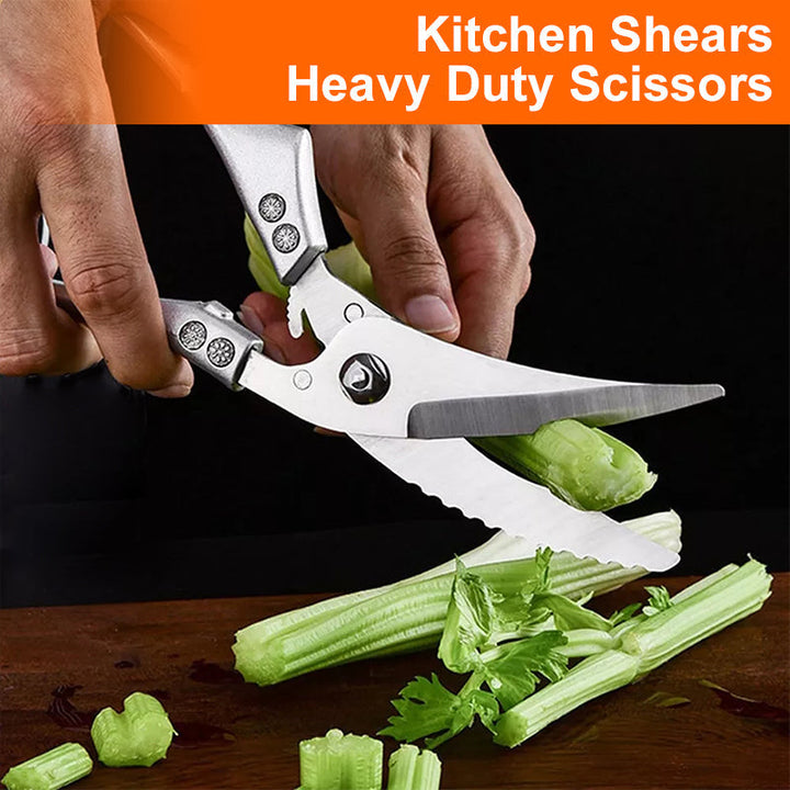 BowLift | Stainless Steel Bone-Cut Kitchen Scissors