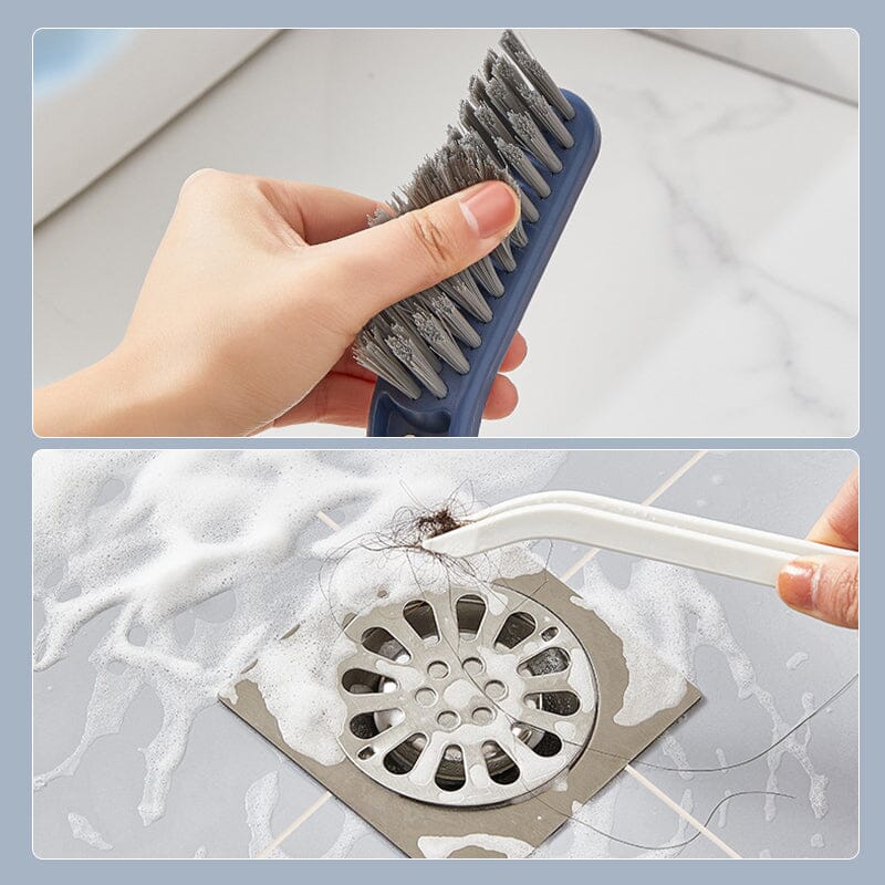 Multifunctional Floor Seam Brush - Great For Bathroom | Bowlift