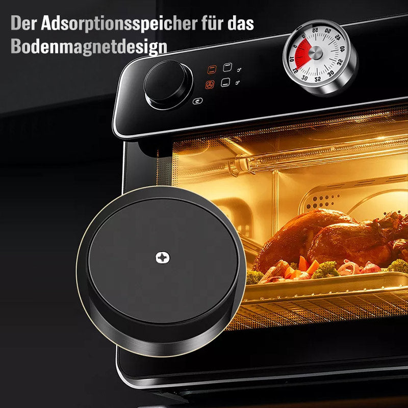 BowLift | Stainless Steel Kitchen Clock