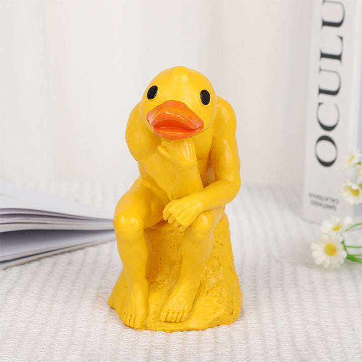 BowLift | New funny thinker middle-finger duck