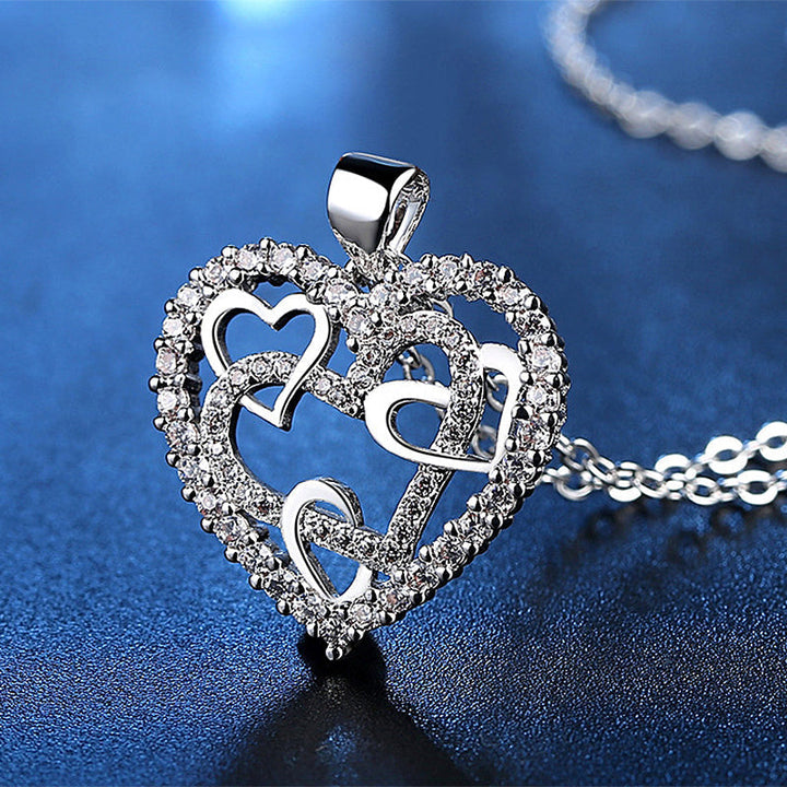 BowLift | Necklace with interlocking hearts