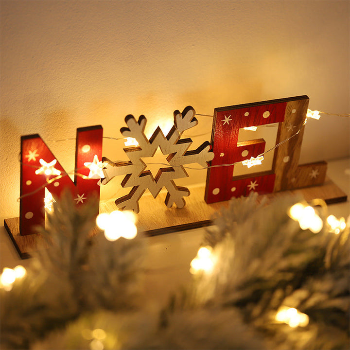 BowLift | Wooden Painted Christmas Decorations