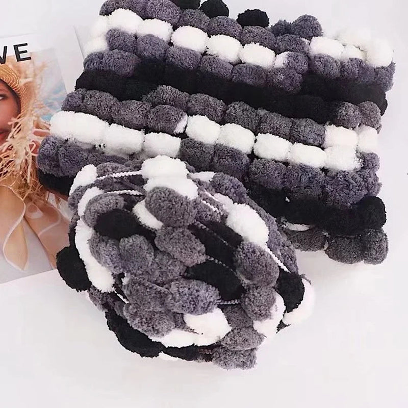 Winter DIY braided coarse pearl yarn | Bowlift