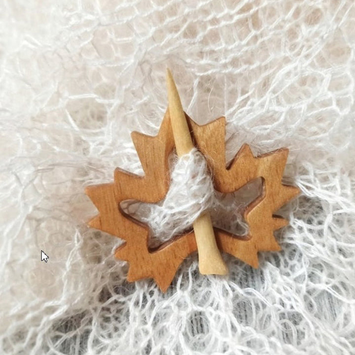 BowLift | Sweet animal brooch made of wood