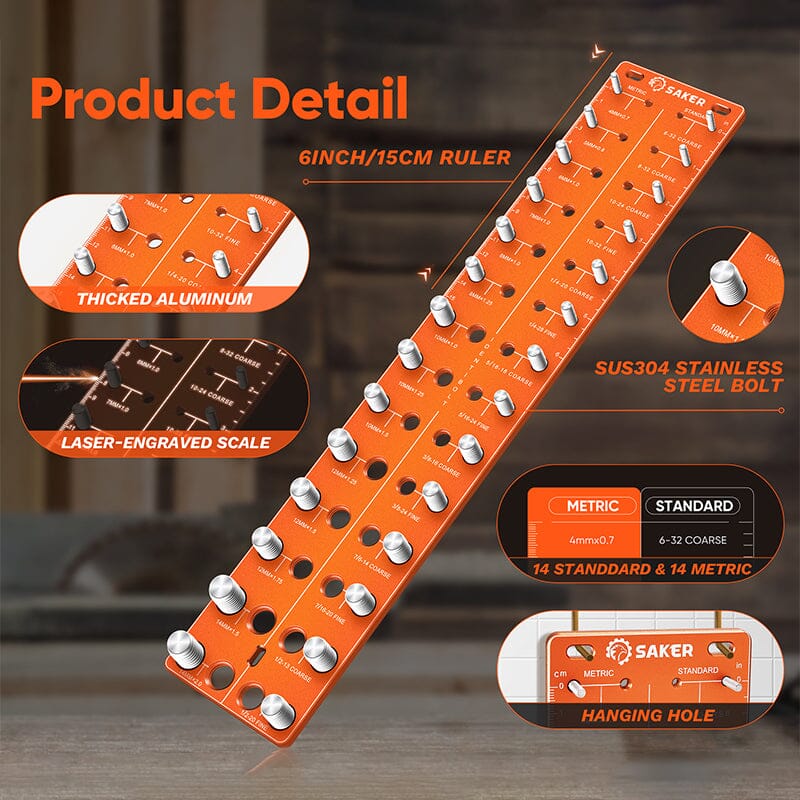 BowLift | Thread tester for screws and nails