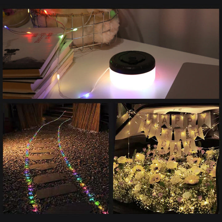 BowLift | Outdoor Waterproof Portable Collapsible String Lights