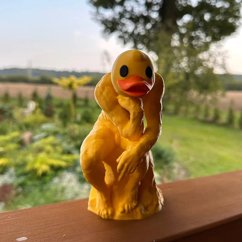 BowLift | New funny thinker middle-finger duck