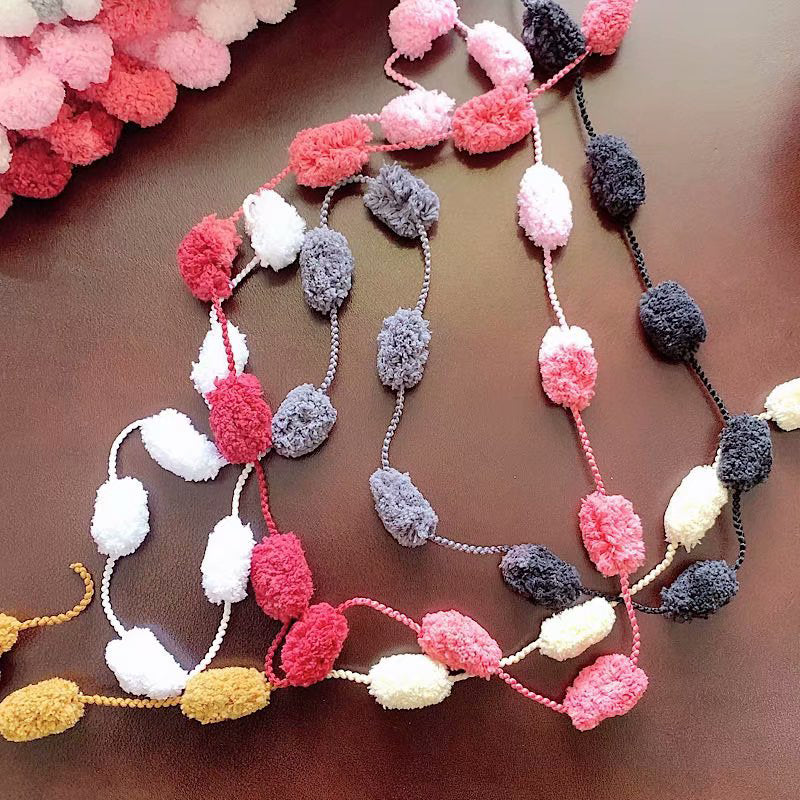Winter DIY braided coarse pearl yarn | Bowlift