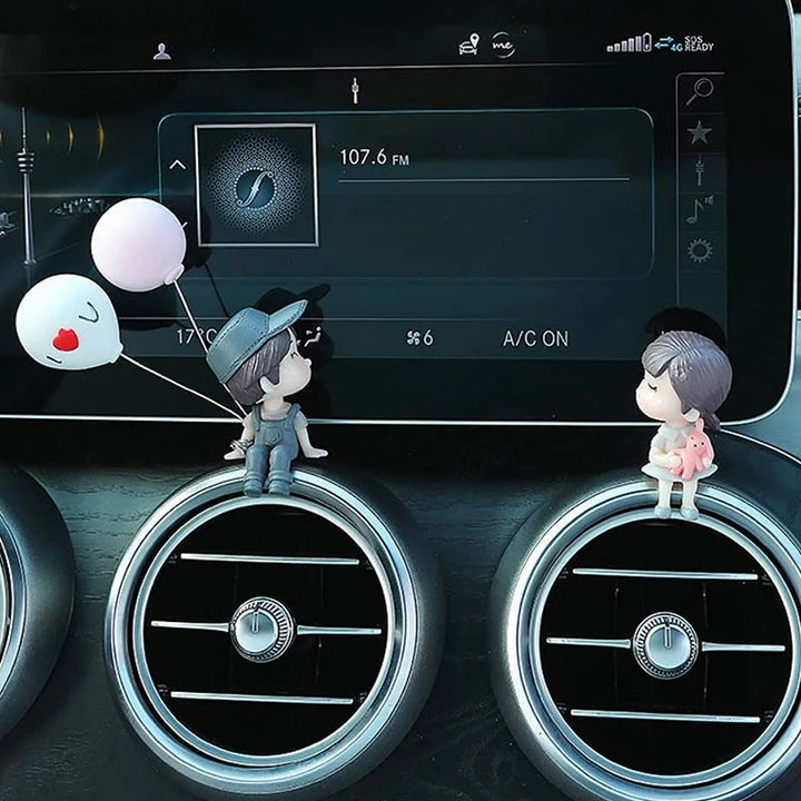 BowLift | Cute Pair Car Ornament