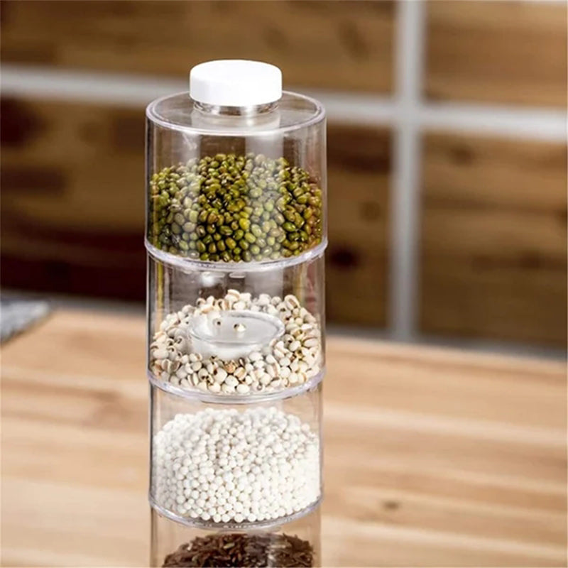 BowLift | Transparent Spice Jar Set (6 PIECES/SET)