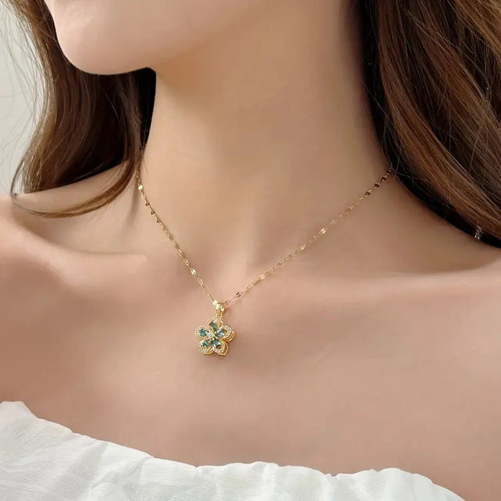 BowLift | Rotating Bauhinia Necklace