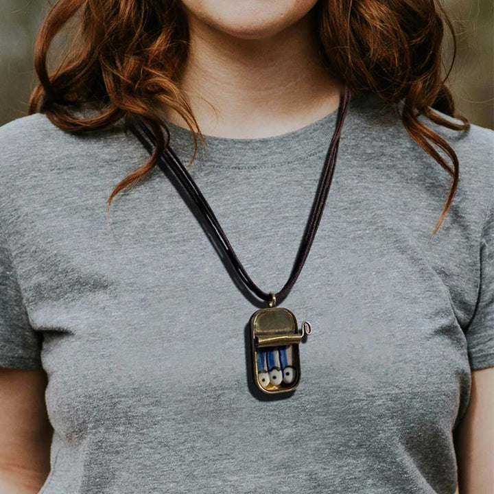 BowLift | Canned Sardines Adjustable Ring/Necklace