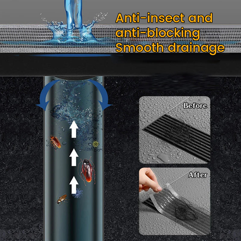 BowLift | Self-Adhesive Floor Drain Stickers