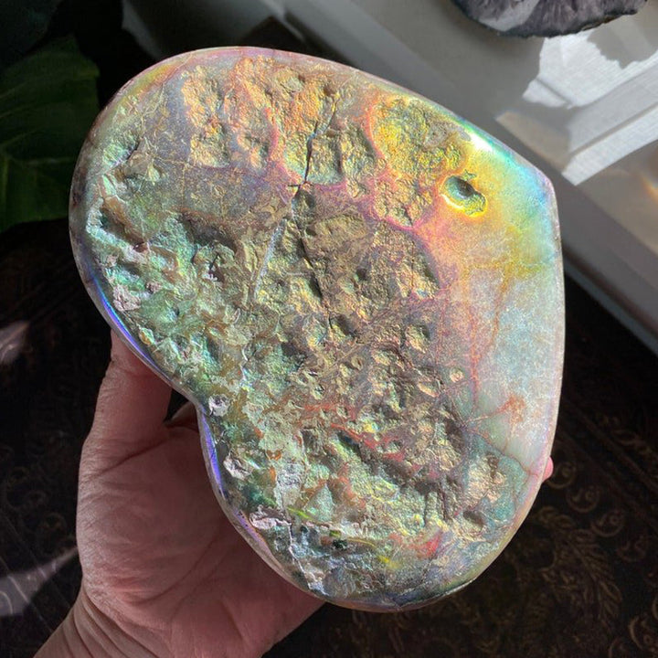 Angel Aura Heart Shaped Crystal | Bowlift