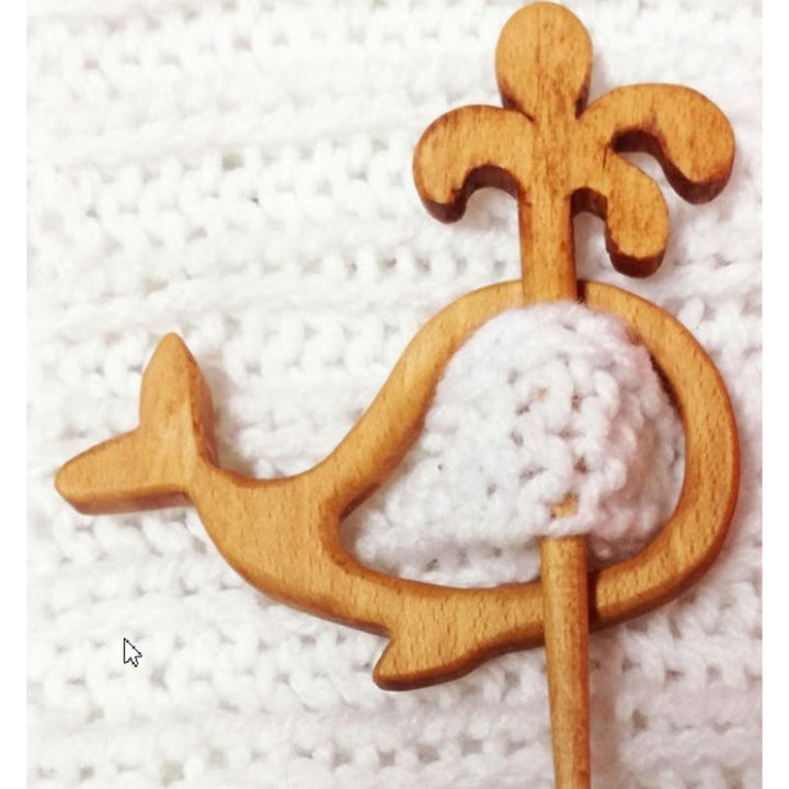 BowLift | Sweet animal brooch made of wood