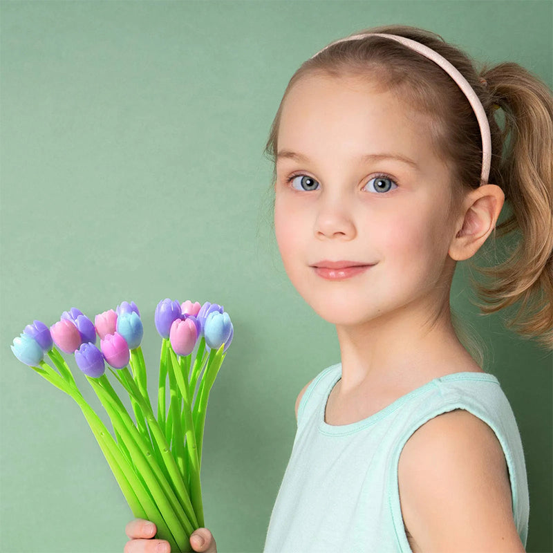 Color changing tulip ballpoint pens | Bowlift