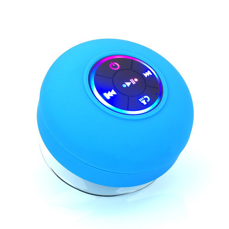 Mini Bluetooth Shower Speaker With LED Light | Bowlift