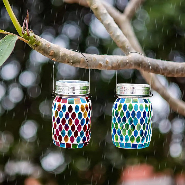 BowLift | Mosaic Waterproof Solar Night Lanterns