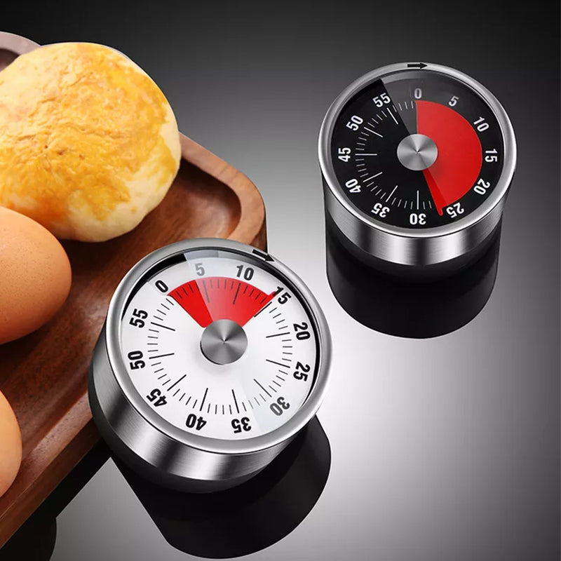 BowLift | Stainless Steel Kitchen Clock