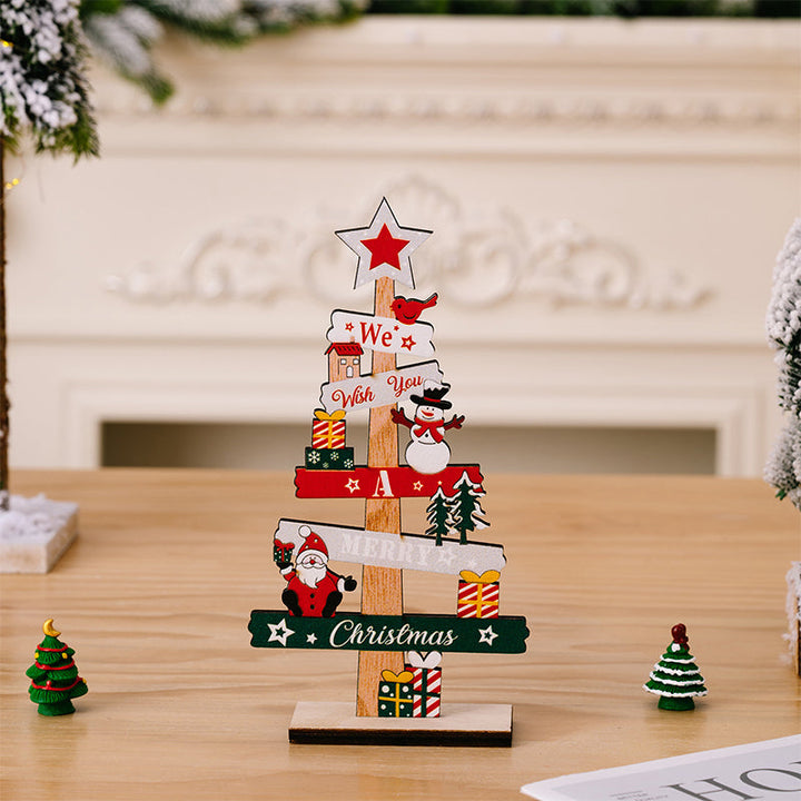 BowLift | Christmas Snowman Old Man Wooden Ornament