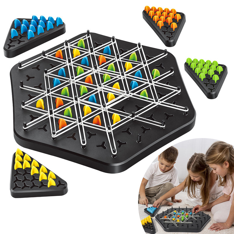 BowLift | Chain Triangle Chess Game, 2 to 4 Players