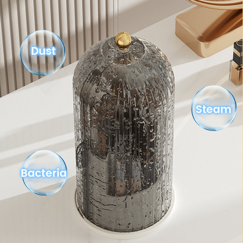 360° Rotating Makeup Brush Organizer Box | Bowlift