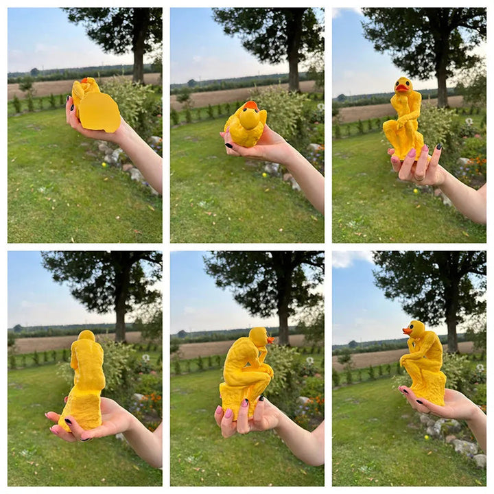 BowLift | New funny thinker middle-finger duck