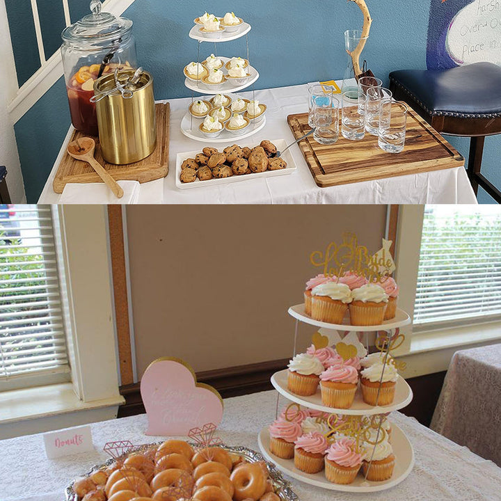 BowLift | Collapsible Party Tray, 3 Tier