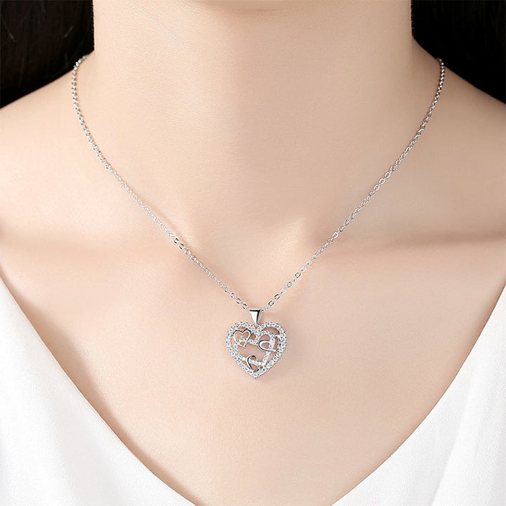 BowLift | Necklace with interlocking hearts