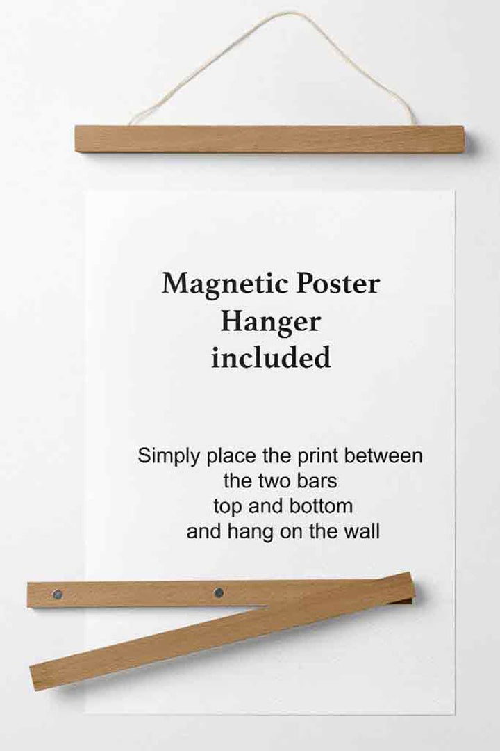 Agra Watercolor Skyline City Poster with Hanger | Bowlift
