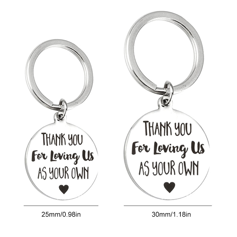 BowLift | Thank you for loving us Stainless Steel Keychain