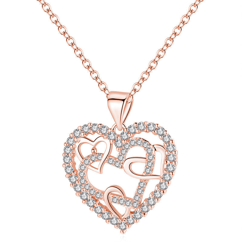 BowLift | Necklace with interlocking hearts