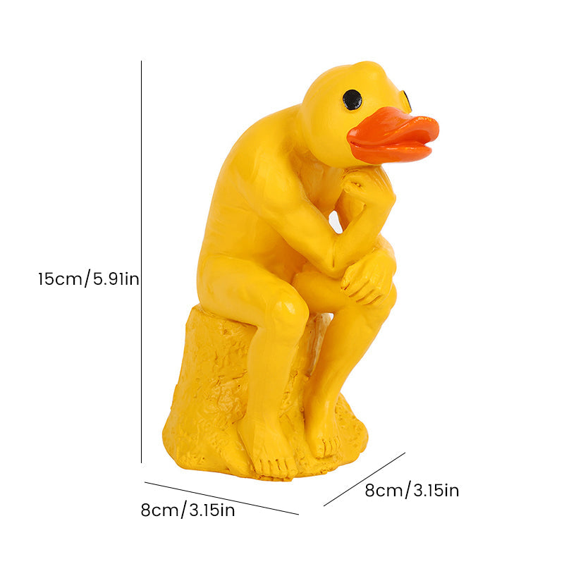 BowLift | New funny thinker middle-finger duck
