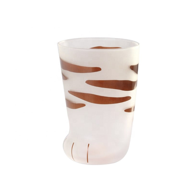Cute Cat Paw Glass Cup | Bowlift