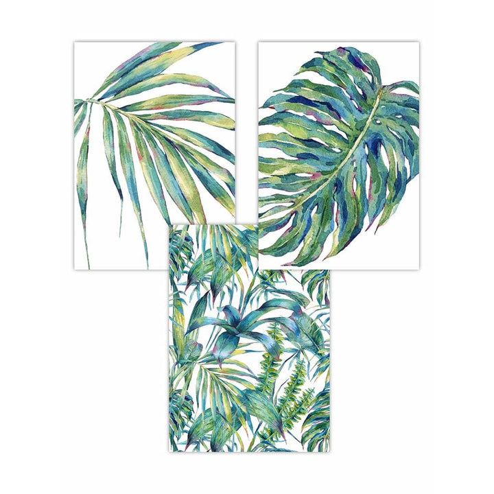 BOTANICAL Set of 3 Art PRINTS from Original Watercolor Print | Bowlift