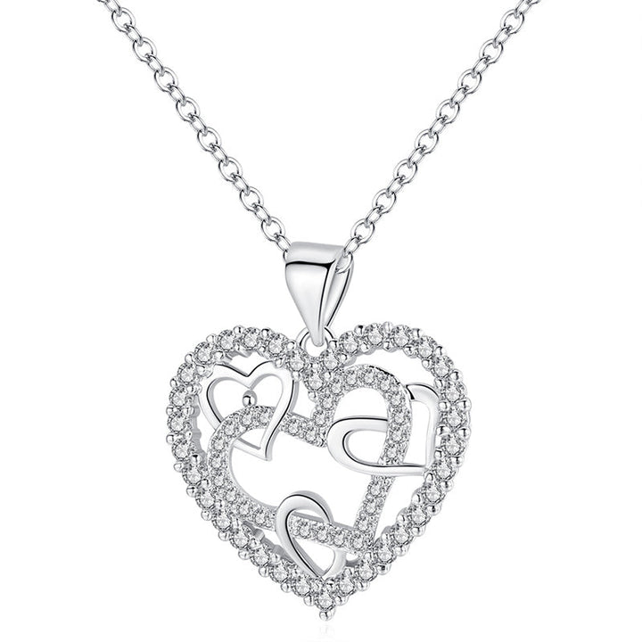 BowLift | Necklace with interlocking hearts