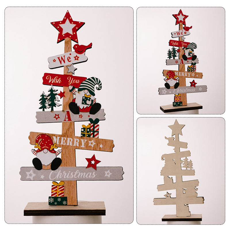 BowLift | Christmas Snowman Old Man Wooden Ornament