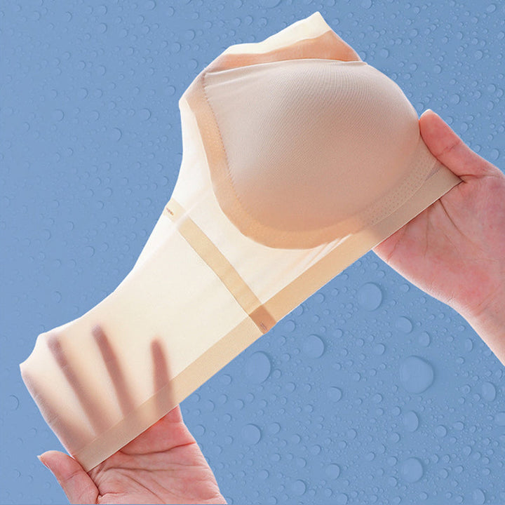 BowLift | Ultra-thin summer comfort bra made from ice silk in plus size