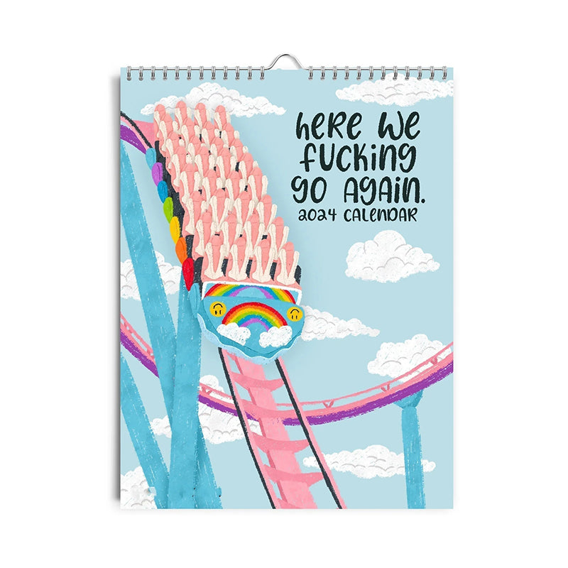 BowLift | HERE WE GO AGAIN DAMN IT 2025 CALENDAR