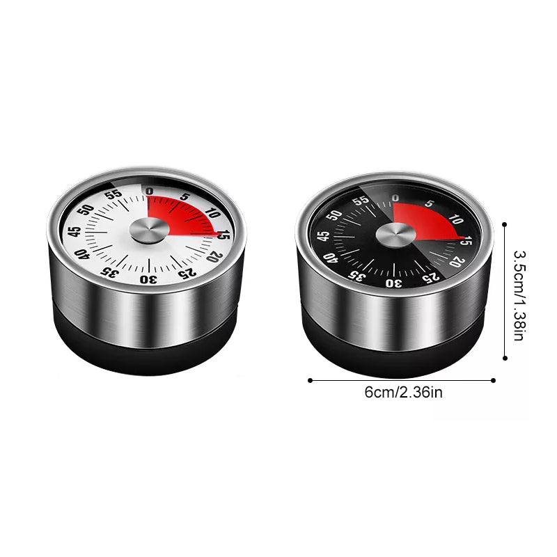 BowLift | Stainless Steel Kitchen Clock