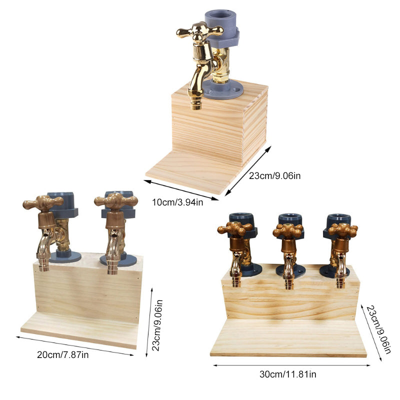 BowLift | Liquor Alcohol Whiskey Wood Dispenser