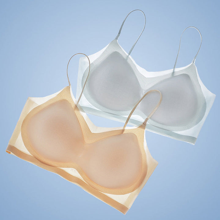 BowLift | Ultra-thin summer comfort bra made from ice silk in plus size